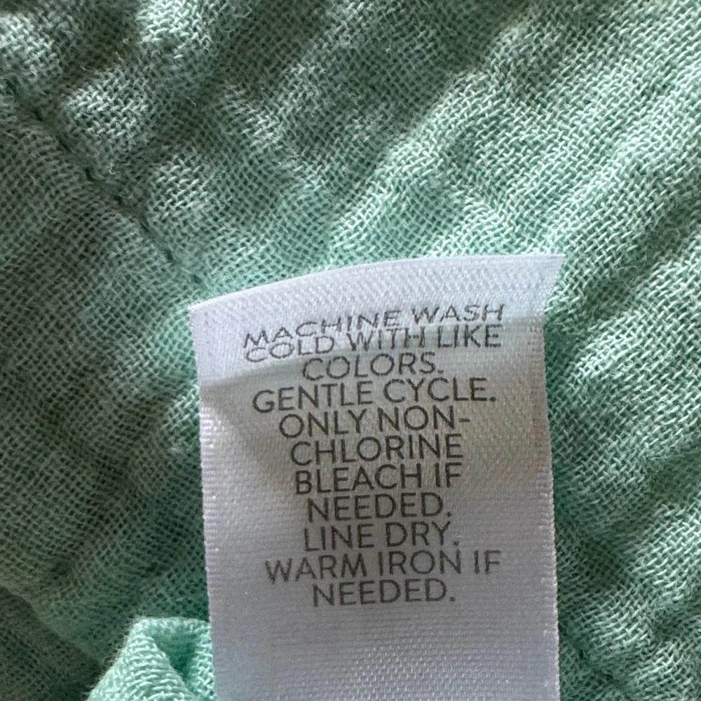 J.Jill Sleeveless Cotton Tank Top – Cool Aqua | XL | NWT - Picture 6 of 7